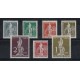 ALEMANIA OCCIDENTAL BERLIN 1949 Yv. 21/7 SERIE COMPLETA NUEVA CON GOMA DE GRAN CALIDAD 350 EUROS
